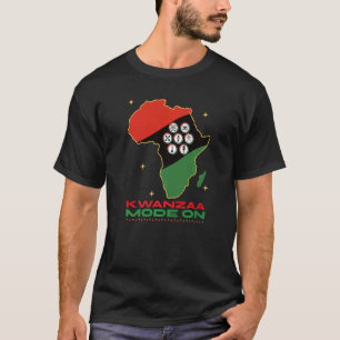 Camiseta Festividad En Modo Kwanzaa Sobre Siete Principios