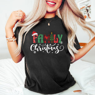 Camiseta Festividad familiar de navidades coincidiendo con