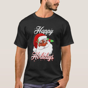 Camiseta Festividad feliz de los Navidades de Santa Ana de