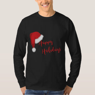 Camiseta Festividad feliz Santa Ha tCool
