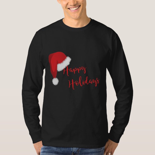 Camiseta Festividad feliz Santa Ha tCool (Anverso)