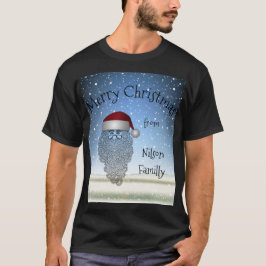 Camiseta Festividad Fiesta de Navidad Graciosa Santa Claus