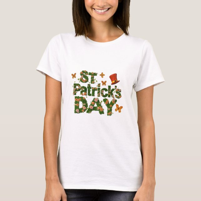 Camiseta Festividad floral 2024 en el Día de San Patricio (Anverso)