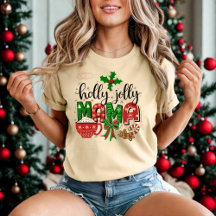 Festividad Holly Jolly Mama Navidades Vibe
