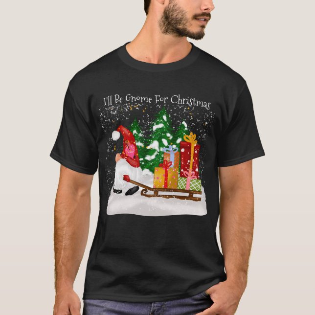 Camiseta Festividad me ganaré por la nieve de los Navidades (Anverso)