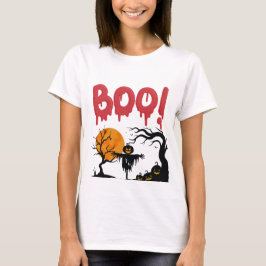 Camiseta Festividad minimalista de Halloween