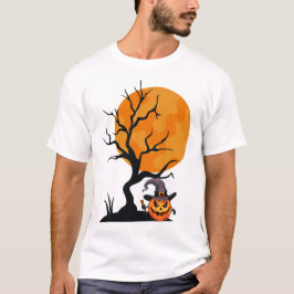 Camiseta Festividad minimalista de Halloween