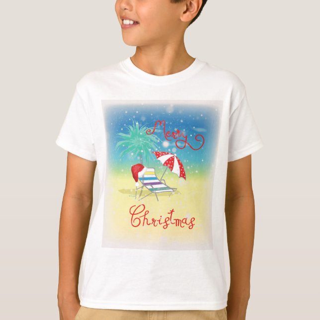 Camiseta Festividad Navidades de Florida - Whimsical (Anverso)