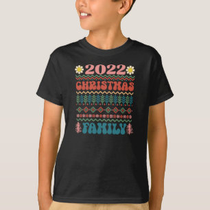 Camiseta Festividad navideña-navidad de la familia de los N