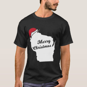 Camiseta Festividad navideña Wisconsin
