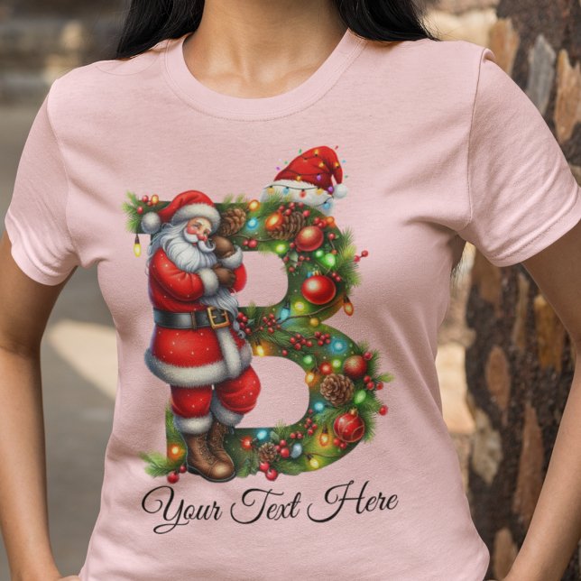 Camiseta Festividad personalizada de Navidades de Santa Mon (Subido por el creador)