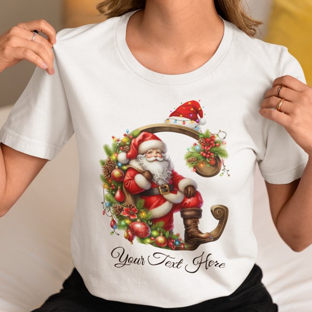 Camiseta Festividad personalizada de Navidades de Santa Mon (Subido por el creador)