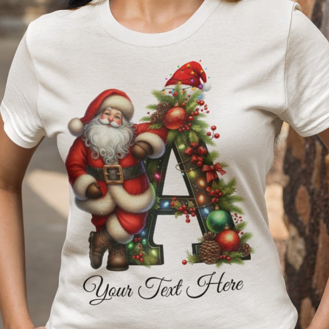 Camiseta Festividad personalizada de Navidades de Santa Mon (Subido por el creador)