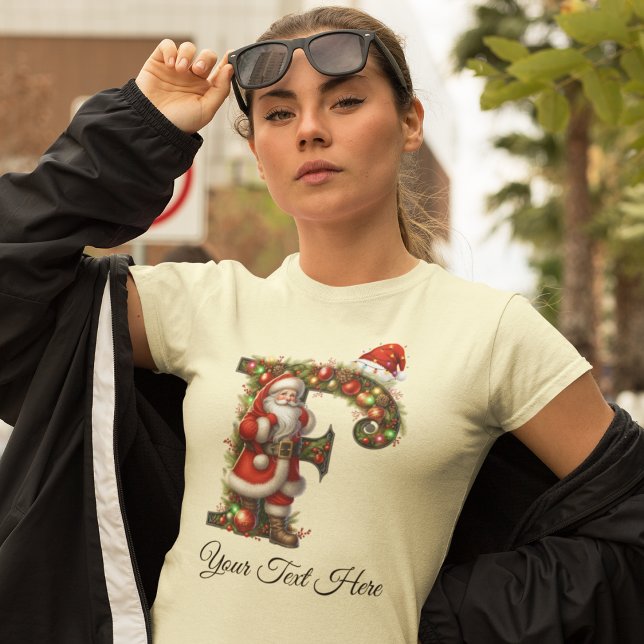 Camiseta Festividad personalizada de Navidades de Santa Mon (Subido por el creador)