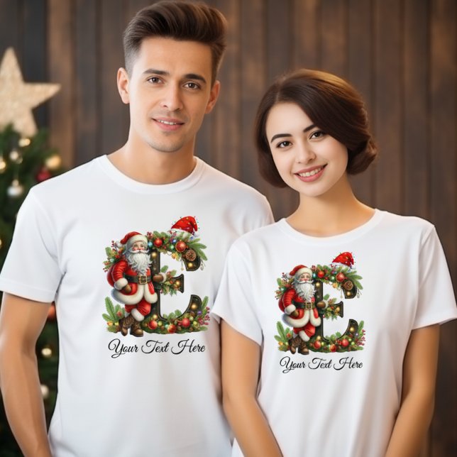 Camiseta Festividad personalizada de Navidades de Santa Mon (Subido por el creador)