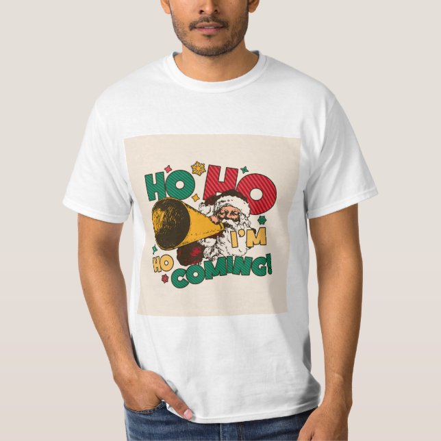 Camiseta Festividad Santa Vibes Tees (Anverso)