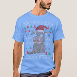 Camiseta Festividades de Hipo Navidades feos Navidad retro