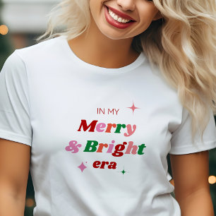 Camiseta Festividades de Navidades en mi época de mora y br