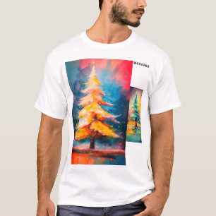Camiseta "Festividades: edición navideña en árbol 🎄"