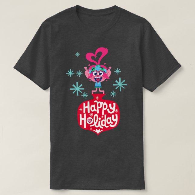 Camiseta Festividades en armonía entre trols (Diseño del anverso)
