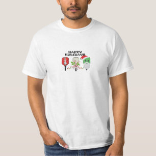 Camiseta Festividades Felices de Pickleball