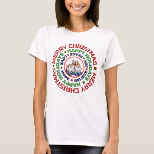 Camiseta Festividades navideñas navideñas navideñas persona
