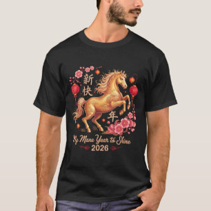 Camiseta Festivo 2026 Crazy Horse Lady Mi Melena Año Para B