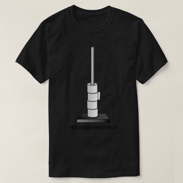 Camiseta Festivus Greetings (Diseño del anverso)