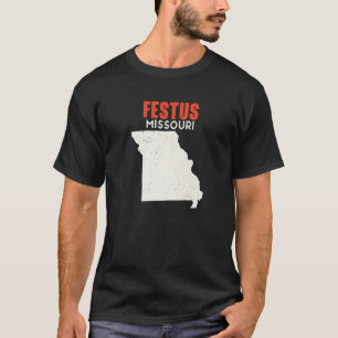 Camiseta Festus Missouri Estados Unidos Estados Unidos Viaj
