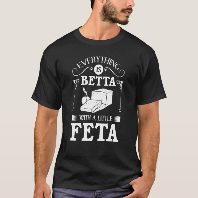 Camiseta Feta Cheese Goat Grecia (Anverso)