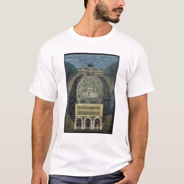 Camiseta Fete de la Federation, el 14 de julio de 1790 (Anverso)