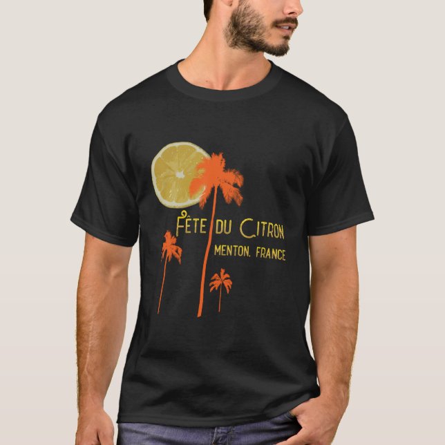 Camiseta Fete Du Citron Menton Francia (Anverso)