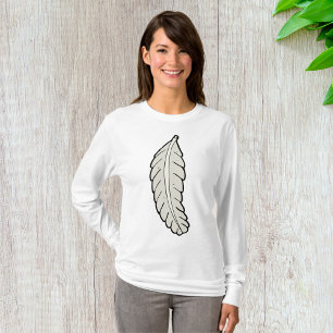 Camiseta Féter de pájaro Mujeres de manga larga