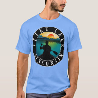 Camiseta Fetke Lake Wisconsin Canoeing