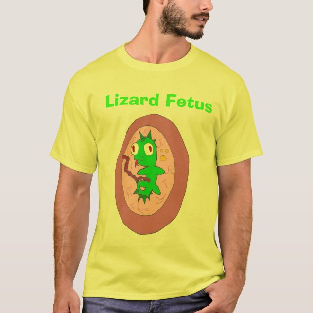 Camiseta Feto del lagarto (Anverso)