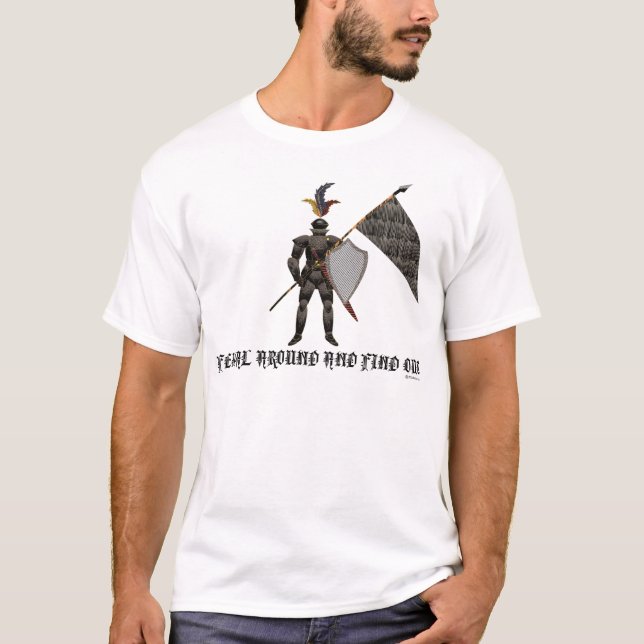 Camiseta Feudal Alrededor Averiguar (Anverso)