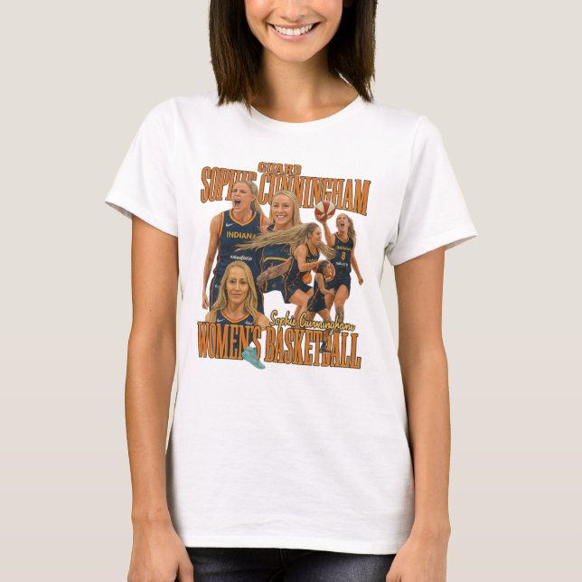 Camiseta Fever Sophie Cunningham Indiana Fever Basketball (Anverso)