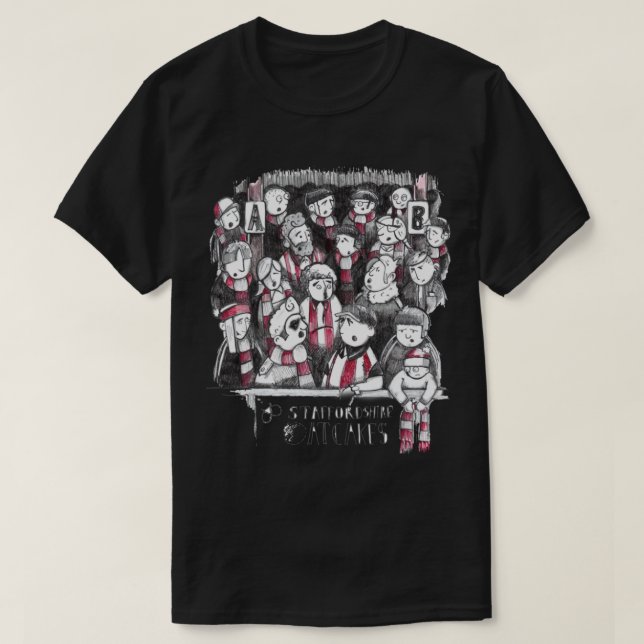 Camiseta FF Stoke City - Hinchas de fútbol - Boothen Enders (Diseño del anverso)