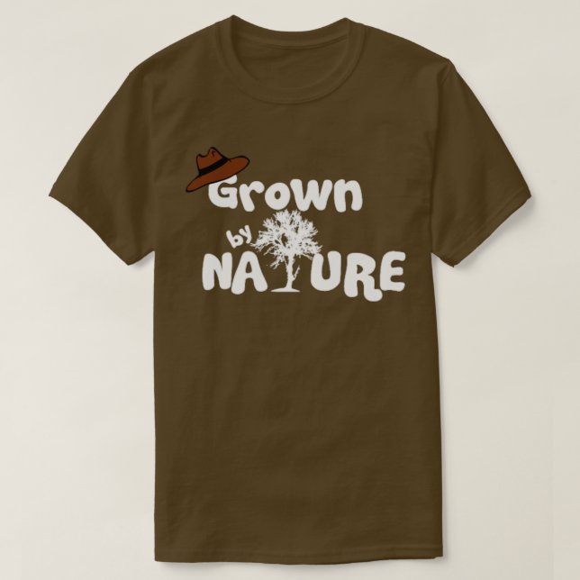 Camiseta FFA Farmer Shirt Grown by Nature FFA lovers  (Diseño del anverso)