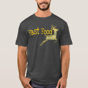 Camiseta fff honesta comida rápida querida