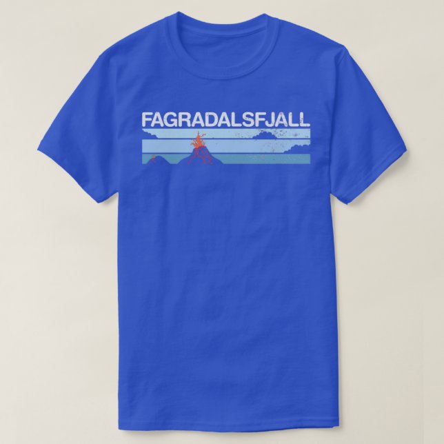 Camiseta Fgradalsfjall Islandia (Diseño del anverso)