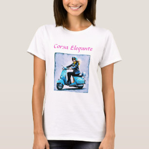 Camiseta "Fiamma" "Corsa Elegante" - Viaje elegante