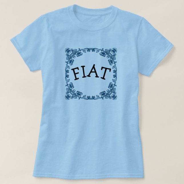Camiseta Fiat (Diseño del anverso)