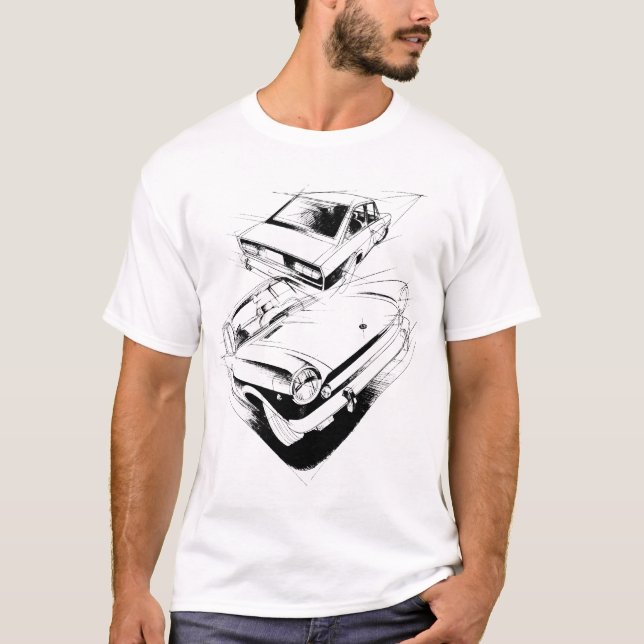 Camiseta Fiat 124 (Anverso)