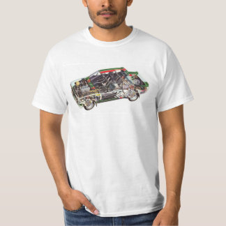 Camiseta Fiat 131 Abarth Cutaway Shirt