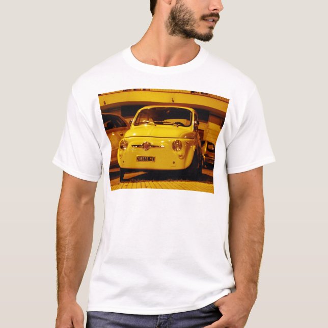 Camiseta Fiat 500 Abarth. (Anverso)