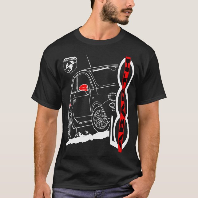 Camiseta Fiat Abarth 500 (Anverso)