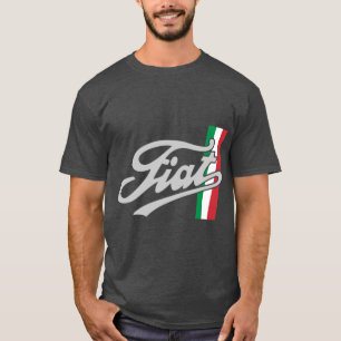 Camiseta FIAT antiguo vintage de escuela antigua