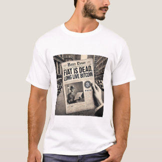 Camiseta Fiat está muerta larga vida a la criptografía de B