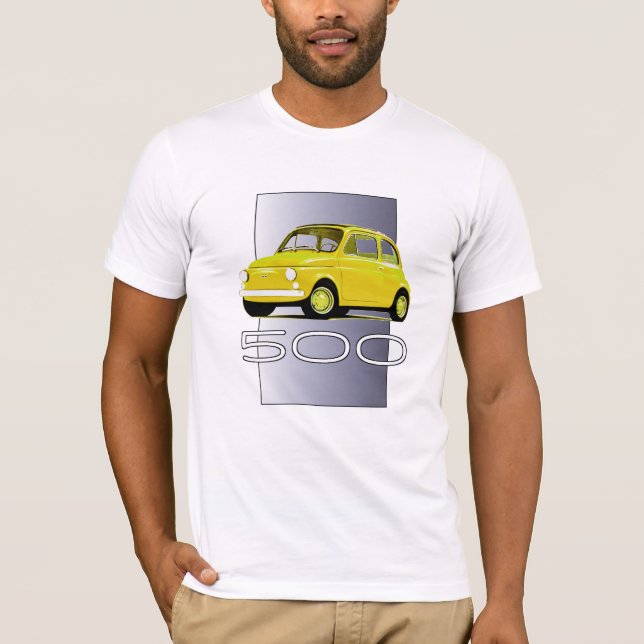 Camiseta Fiat original 500: edición competitiva (Anverso)